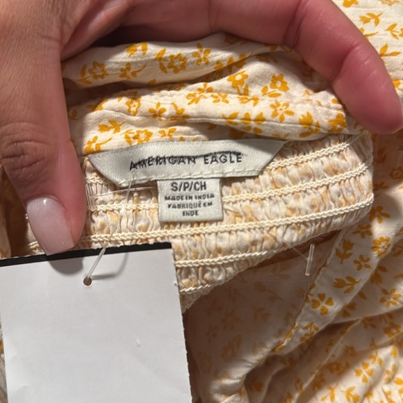 Floral Yellow Blouse - Picture 3 of 3